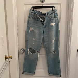 New Lucky Brand 6/28R Mid Rise Cropped
